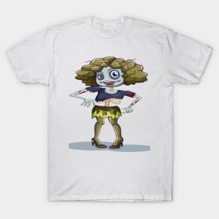 Female zombie T-Shirt